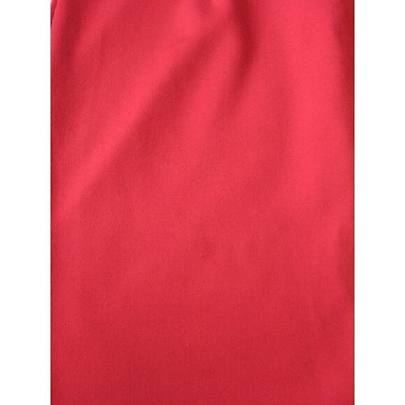 Premise Bright Red Sleeveless V-Neck Above Knee Length Sheath Dress Women's 8 - Picture 6 of 12